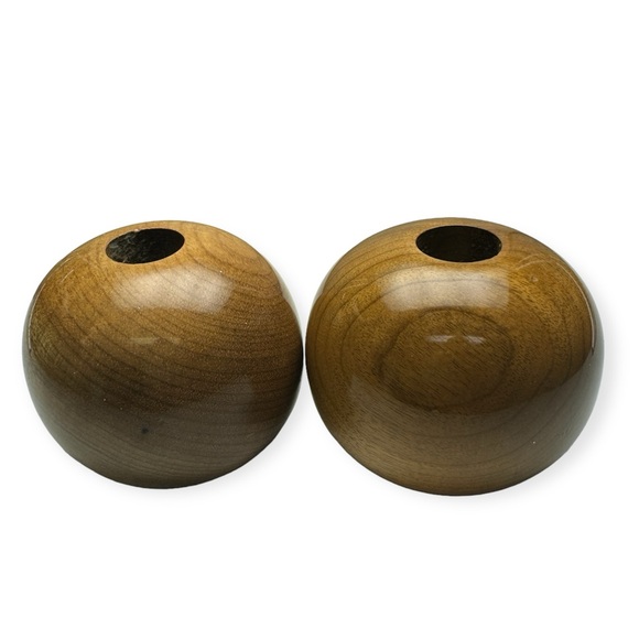 Vintage The House Of Myrtlewood Mid Centery Modern Round Taper Candle Holders - Picture 4 of 6